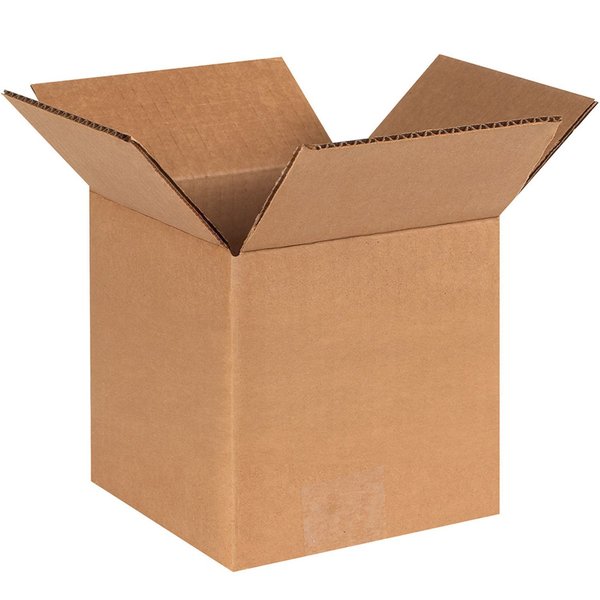The Packaging Wholesalers 6 x 6 x 6 Cube Cardboard Corrugated Boxes BS060606